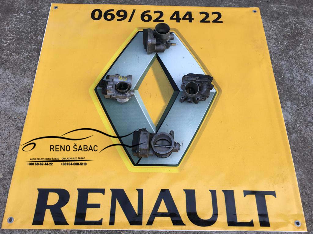 Klapne gasa za Renault Captur, Clio, Espace … od 1999. do 2016. god.